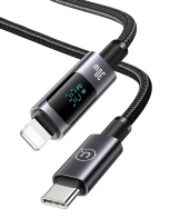 USAMS καλώδιο Lightning σε USB-C US-SJ672 30W 480Mbps 1.2m μαύρο