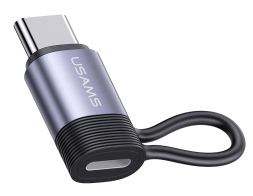 USAMS αντάπτορας USB-C σε Lightning US-SJ677 30W 480Mbps γκρι