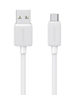 USAMS καλώδιο micro USB σε USB US-SJ690 10W 480Mbps 1m λευκό