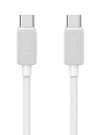 USAMS καλώδιο USB-C σε USB-C US-SJ691 60W 480Mbps 1m λευκό