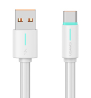 USAMS καλώδιο USB-C σε USB US-SJ732 18W 480Mbps 1m λευκό