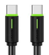 USAMS καλώδιο USB-C US-SJ734 60W 480Mbps 1m μαύρο