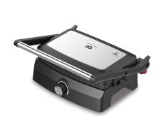 IQ Τοστιέρα για 2 Τοστ 1000W Inox