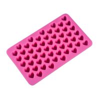 Sugar Love Φόρμα Σιλικόνης για Σοκολατάκια Καρδιά Ροζ 18,5χ11χ1,4