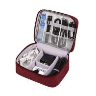Smart Travel Τσαντάκι Οργάνωσης Καλωδίων Κόκκινο
