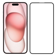 POWERTECH tempered glass 5D TGC-0657 για iPhone 15 full glue