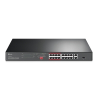 TP-LINK SWITCH TL-SL1218P 16x10/100, 2xGBit  PoE+