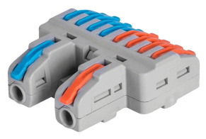 POWERTECH κλέμα σύνδεσης καλωδίων TOOL-0109 8pin προς 2pin 5τμχ