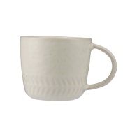 Κούπα 400ml Λευκή Herringbone Κεραμική Club Nordic Maxwell & Williams