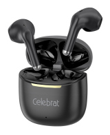 CELEBRAT earphones με θήκη φόρτισης W79 True Wireless 13mm 30/300mAh μαύρα