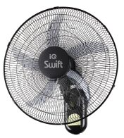 IQ Ανεμιστήρας Τοίχου 70W Διαμέτρου 45cm με Τηλεχειριστήριο WF-47R Μαύρος