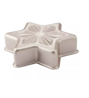 Φόρμα ζαχαροπλαστικής Αστέρι Champagne Gold 21,2x21,2x5 εκ. Carbon Steel Chefmade