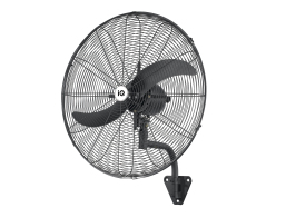 IQ Ανεμιστήρας Τοίχου Επαγγελματικός 200W 65cm με Τηλεχειριστήριο WMF-65R Ε Μαύρος