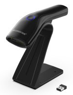 GTCODESTAR barcode scanner X-9200L με βάση 1D & 2D ενσύρματο & ασύρματο Bluetooth 800mAh μαύρο
