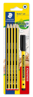STAEDTLER σετ ξύλινα μολύβια με στυλό Noris 120-SBK8P2 εξάγωνα ΗB 9τμχ
