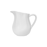 Casa Domani Κανάτα 1,8L Λευκή  Florence Scallop Σε Συσκευασία Δώρου -Πορσελάνη