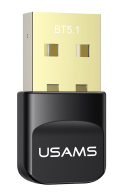 USAMS USB αντάπτορας Bluetooth 5.1 ZB321 μαύρος