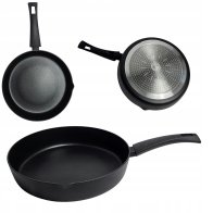 Zilner Αντικολλητικό Τηγάνι Αλουμινίου 24cm ZL-558 - Ιδανικό για Μαγείρεμα