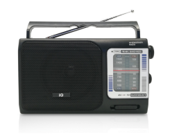 IQ PR-141 Φορητό Ραδιόφωνο Ρεύματος Μαύρο