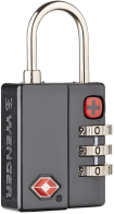 T/G WENGER TRAVEL SENTRY APPROVED COMBINATION LOCK, BLACK ( R )