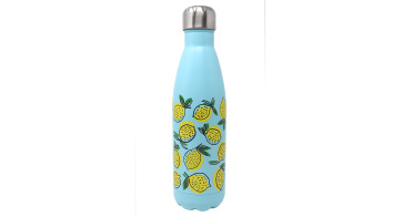 Bella Vita Θερμός Μπουκάλι Ανοξείδωτο Lemon 500 ml