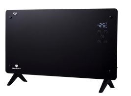 HomeVero HV-GPH2000 Θερμοπομπός Δαπέδου 2000W Μαύρος