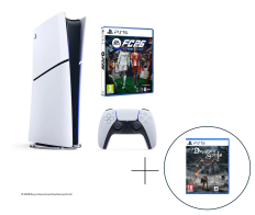 Sony PlayStation 5 E Chassis και Voucher FC 26 PS5 Demon's Souls Bundle