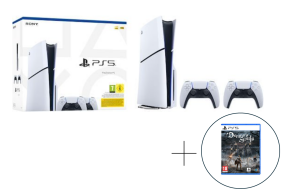 Sony PlayStation 5 Slim Disc 1ΤΒ με Δεύτερο Χειριστήριο DualSense Demon's Souls Bundle