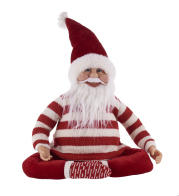 ΛΟΥΤΡΙΝΟΣ ΑΓ.ΒΑΣΙΛΗΣ YOGA ΑΣΠΡΟ-ΚΟΚΚΙΝΟ ΡΙΓΕ 28X17X40