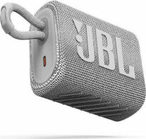 JBL Φορητό Ηχείο Bluetooth Go 3 Λευκό
