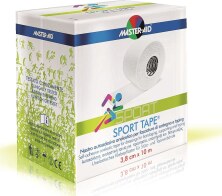 Master Aid Sport Tape Αυτοκόλλητη Αθλητική Ταινία 3,8cm x 10m