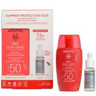 Apivita Dry Touch, Ha5 Honey Repair Σετ με Αντηλιακό Προσώπου & Serum SPF50 2τμχ