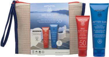 Apivita Bee Sun Safe Σετ με Αντηλιακό Προσώπου & After Sun SPF50 2τμχ