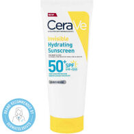 CeraVe Invisible Hydrating Αδιάβροχη Αντηλιακή Λοσιόν Προσώπου & Σώματος SPF50+ 75ml