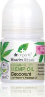 Dr.Organic Hemp Oil Hemp Oil Φυσικό Αποσμητικό σε Roll-On Χωρίς Αλουμίνιο 50ml