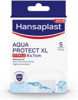 Hansaplast Aqua Protect Αυτοκόλλητα Επιθέματα XL 7x6cm 5τμχ