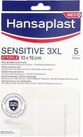 Hansaplast Sensitive Αυτοκόλλητες Γάζες 3XL 15x10cm 5τμχ