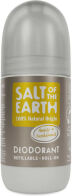 Salt of the Earth Amber & Sandalwood Refillable Φυσικό Αποσμητικό σε Roll-On Χωρίς Αλουμίνιο 75ml