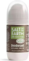 Salt of the Earth Salt Earth Φυσικό Αποσμητικό σε Roll-On Χωρίς Αλουμίνιο