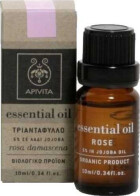 Apivita Essential Oil Rose 10ml Αιθέριο Έλαιο Τριαντάφυλλο 5% Διάλυμα Σε Λάδι Jojoba