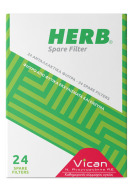 Vican Πίπες Τσιγάρων Herb Spare Filter 24τμχ