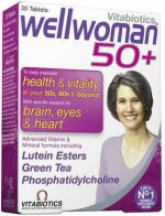 Vitabiotics Wellwoman 50+ 30 ταμπλέτες
