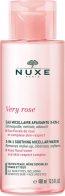 Nuxe Micellar Water Καθαρισμού Very Rose 3 in 1 Soothing για Ευαίσθητες Επιδερμίδες 400ml
