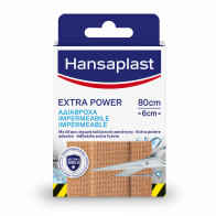 Hansaplast Αδιάβροχα Αυτοκόλλητα Επιθέματα Extra Power 80x6cm 8τμχ