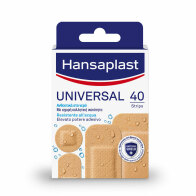 Hansaplast Αδιάβροχα Αυτοκόλλητα Επιθέματα Universal Different Shapes 40τμχ