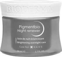 Bioderma Pigmentbio Αντιγηραντική & Λευκαντική Κρέμα Προσώπου Νυκτός για Ευαίσθητες Επιδερμίδες κατά των Πανάδων 50ml