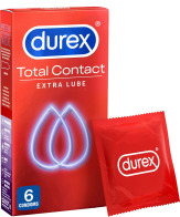 Durex Προφυλακτικά Total Contact Λεπτά 6τμχ