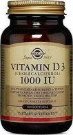 Solgar Vitamin D3 Βιταμίνη για Ανοσοποιητικό 1000iu 100 μαλακές κάψουλες