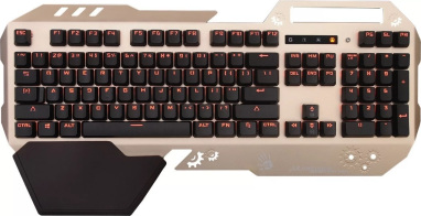 Bloody B860 Gaming Keyboard με Ελληνικό Layout Ασημί