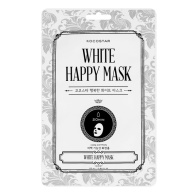 Kocostar Μάσκα Προσώπου Νιασιναμίδη Λάμψη 1τμχ White Happy Mask